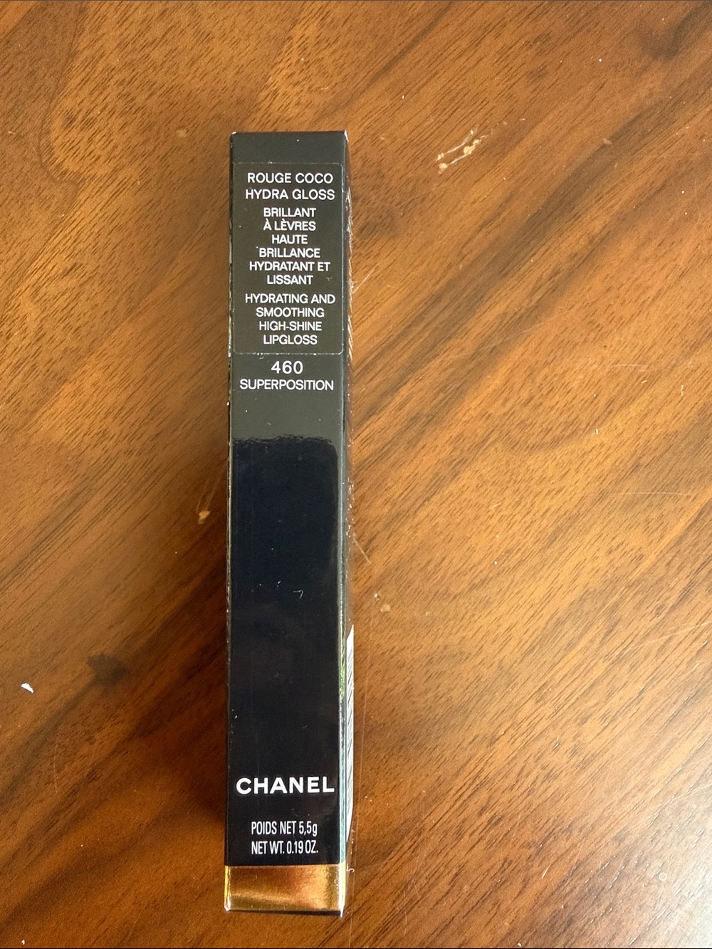 CHANEL Rouge Coco Hydra Gloss 460 Superposition - new